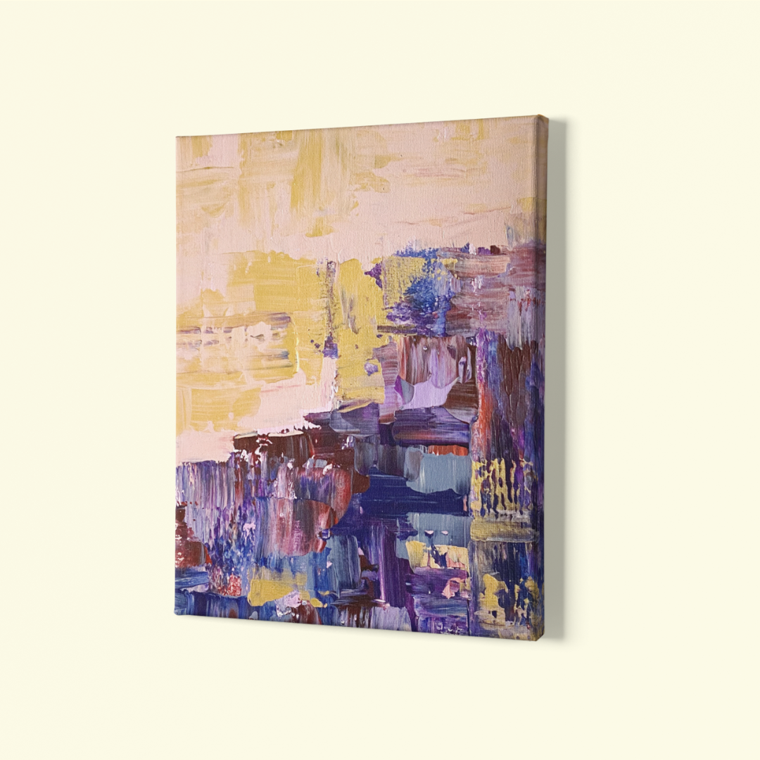 Red Wine Holidays 1- Small Canvas