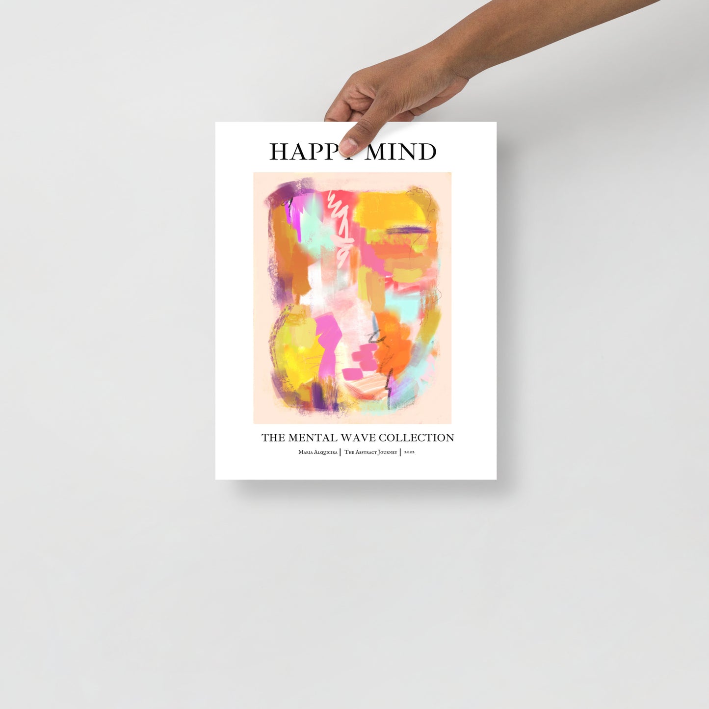Happy Mind- Limited Fine Art Print